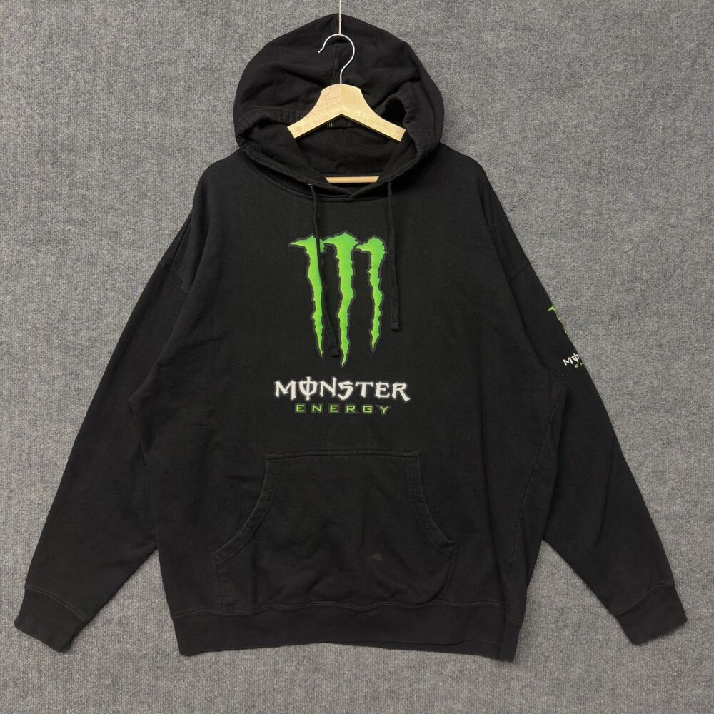 Monster Energy Unleash The Beast Graphic Hoodie Mens XL Pullover Sweatshirt